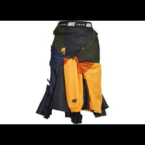 Nike x Sacai Women's Skirt Black/University Gold